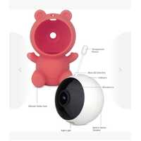 NEW DGTEC Smart Baby Monitor Wireless Full HD Teddy Case Pink