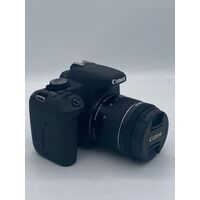 Canon EOS 800D Digital Camera with EF-S 18-55 IS STM Lens Kit Black
