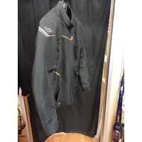 Ixon Slash Ladies Motorcycle Textile Jacket Size C-3XL Black Gold Riding Gear