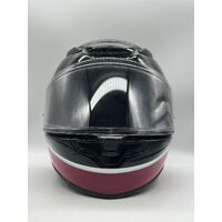 Shoei NXR2 Nocturne TC-7 Full Face Motorcycle Helmet Black/Pink Protective Gear