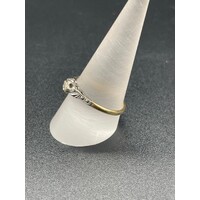 Ladies 18ct Yellow Gold Ring (Pre-Owned)