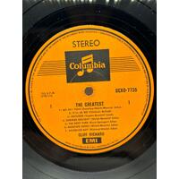Columbia Vinyl Cliff Richard The Greatest 14 Tracks Released 1967