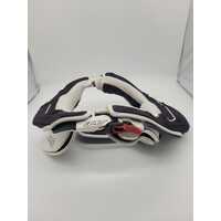 Leatt Motorcycle Neck Brace Size Medium GPX Club II White/Black (Pre-owned)