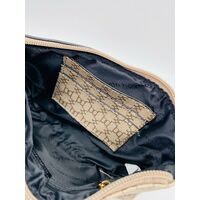Colette Pattern Designed Handbag Gold Tone Hardware with Strap (Pre-owned)