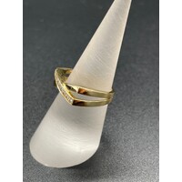 Unisex 18ct Yellow Gold Diamond Ring (Pre-Owned)