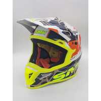 SMK Allterra Fulmine Off-Road Bike Helmet GL174 Size L (Pre-owned)