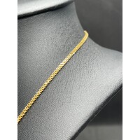 Ladies 21ct Yellow Gold Fancy Link Necklace (Pre-Owned)