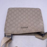 Gucci White Guccissima Leather Messenger Bag Hawaii Exclusive 2007