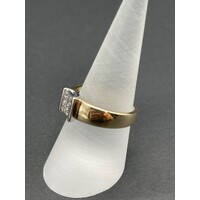 Ladies 9ct Yellow Gold Ring (Pre-Owned)