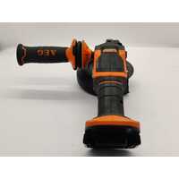 AEG 18V 125mm Fusion Switch Angle Grinder BEWS18125BLP Skin Only