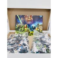 Disney Jigsaw Puzzles Star Wars 3D 2 Puzzles 500 Piece (New Never Used)