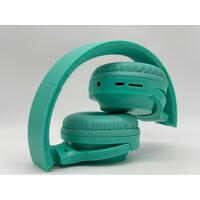 Sound Republik Wireless Headphones Foldable Design Aqua (Pre-owned)