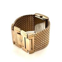 Loyal Women’s Rose Gold Tone Stainless Steel Small Size Rectangle Shape Watch