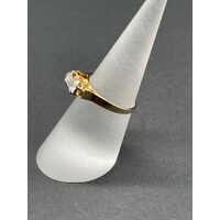 Ladies 9ct Yellow Gold Ring (Pre-Owned)
