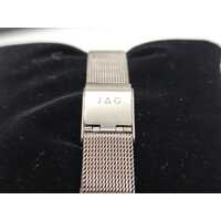 Jag Alice Ladies Stainless Steel Mesh Watch Wrist Size 20cm (Pre-owned)