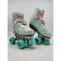 Gallaz Biarritz Mint/Cantaloupe Roller Skates Women’s Size 3 US (Pre-owned)