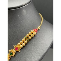 Ladies 22ct Yellow Gold Fancy Link Necklace (Pre-Owned)