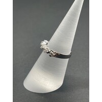 Ladies 14ct White Gold Diamond Ring (Pre-Owned)