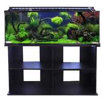 Aqua One Horizon 182L Aquarium Fish Tank with Stand Heater Filter LED Reflector