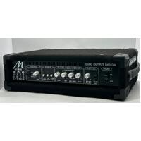 Genz-Benz ML200 Bass Head Dual Output Design Musical Equipment 240V Black