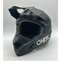 O'Neal Dirt Helmet Size 2XL Solid Black Robust Solid Motocross Helmet