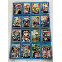 The Oddbodz Glow Zone Flippin Folder 59 Blue Cards Collectible Cards