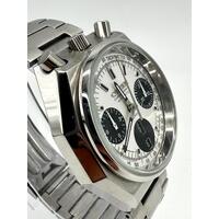 Citizen Bullhead 67-9356 Octagon Chronograph Automatic Unisex Watch 23 Jewels
