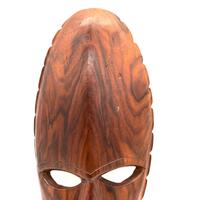 Fijian Ornamental Tribal Mask Fish Design 49cm (Height) x 16.5cm (Length)