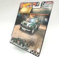 Hot Wheels Boulevard 67 Austin Mini Pickup Green Diecast Car 48 HCR03