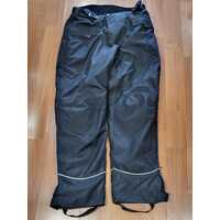 Torque Large Nylon Motorcycle Jacket and Pants Black Reflective and Padded