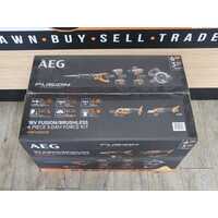 AEG 18V FUSION Brushless 6 Piece 5.0Ah FORCE Kit A18FX6B152B Power Tools