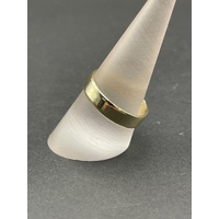 Unisex 9ct Yellow Gold Plain Wedding Band Ring