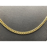 Unisex 9ct Yellow Gold Curb Link Necklace