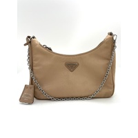 Prada Milano Re-Edition 2005 Nylon Mini Shoulder Bag with Coin Bag and Strap