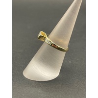 Ladies 18ct Yellow Gold Diamond Ring