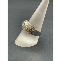 Ladies 18ct White Gold Diamond Ring
