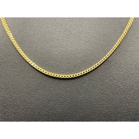 Unisex 18ct Yellow Gold Palma Link Necklace