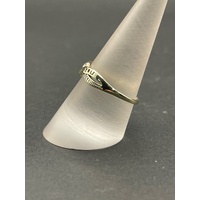 Ladies 9ct Yellow Gold I LOVE YOU Ring