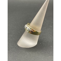 Ladies 18ct Yellow Gold Diamond Ring