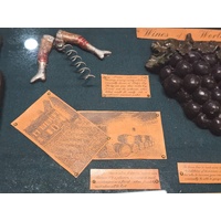 Wines of The World 3D Wall Art Shadow Box Wood Frame