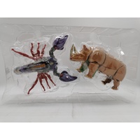 Hasbro Takara Tomy Transformers Premium BWVS-02 Rhinox vs Predacon Scorponok