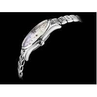 Bernhard H. Mayer Mother of Pearl Diamond Stainless Steel Muses Ladies Watch