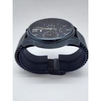 Tommy Hilfiger Mens Blue Mesh Strap Mens Damon Stainless Steel Watch 1791421