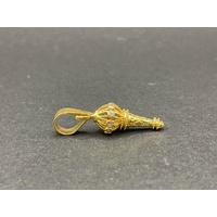 Ladies 22ct Yellow Gold Bajranji Gada Pendant