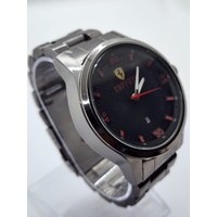 Ferrari 3254 Mens Black Dial Stainless Steel Watch
