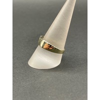 Mens 9ct Yellow Gold Diamond Signet Ring