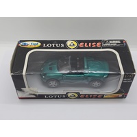 NewRay Speedy Power 1:32 Lotus Elise Vintage Diecast Open Door Green Model Car
