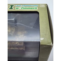 Dragon Armor I 1/72 Scale Tiger Late Production with Zimmerit Diecast Model Tank