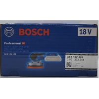 Bosch 18V Brushless 125mm Random Orbital Sander Skin Only GEX 18V-125 0601372241