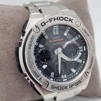 Casio G-Shock GST-S110D Solar Analog Digital Stainless Steel Mens Watch 200m WR